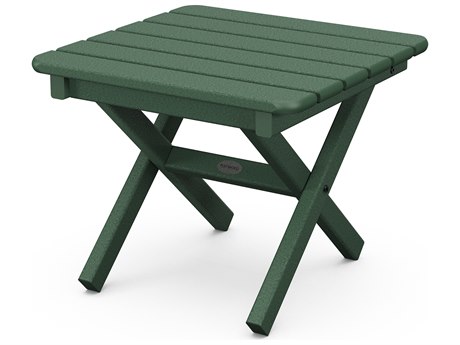 POLYWOOD® Traditional Recycled Plastic 18'' Square End Table