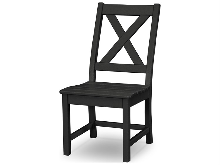 POLYWOOD® Braxton Recycled Plastic Outdoor Patio Dining Side Chair