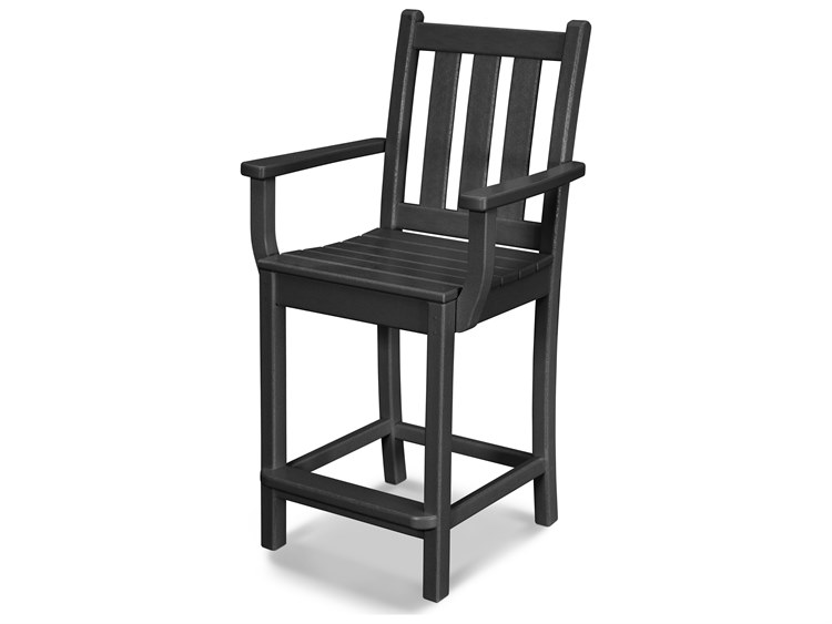POLYWOOD® Traditional Garden Counter Stool Seat Replacement Cushion