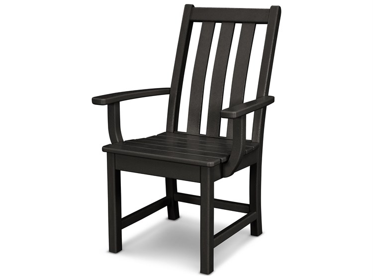 POLYWOOD® Vineyard Recycled Plastic Dining Arm Chair