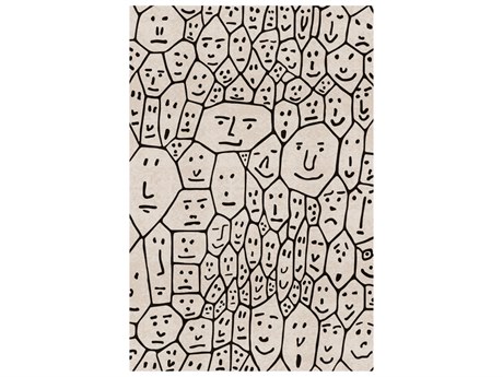 Qeeboo People 1 Graphic Area Rug