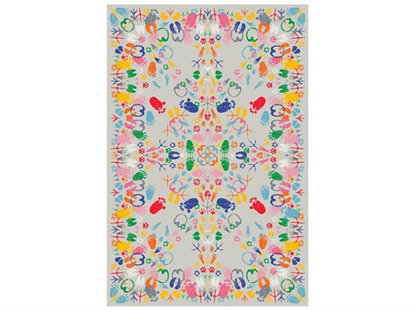 Qeeboo Lets Dance Animal Traces Graphic Area Rug