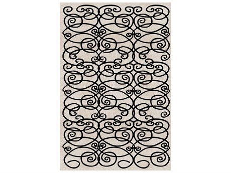 Qeeboo Kris Ruhs Mirring Abstract Area Rug