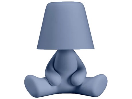 Qeeboo Sweet Brothers Light Blue Table Lamp