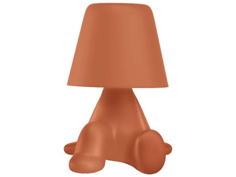 Qeeboo Sweet Brothers Terracotta Orange Table Lamp