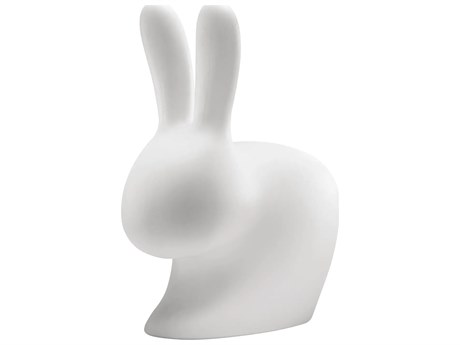 Qeeboo Rabbit Translucent White Buffet Lamp