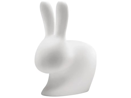 Qeeboo Rabbit Translucent White Table Lamp