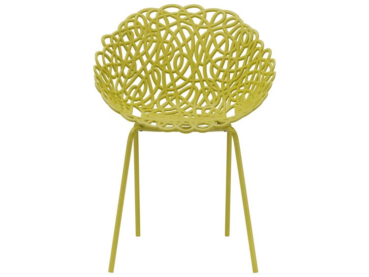Qeeboo Bacana Dining Chair Mustard 2