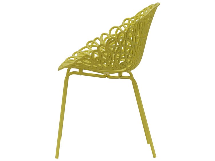 Qeeboo Bacana Dining Chair Mustard 3