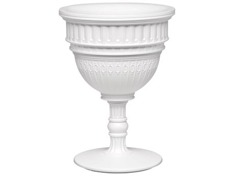 Qeeboo Outdoor Capitol White Planter