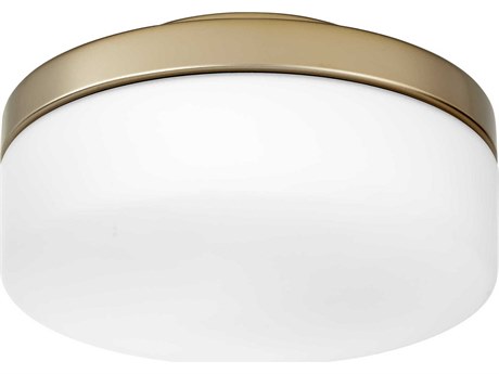 Quorum Aged Brass 1-Light Fan Light Kit