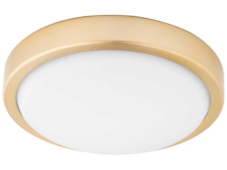 Quorum Aged Brass 1-Light Fan Light Kit