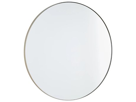 Quorum Silver Ed Wall Mirror Round