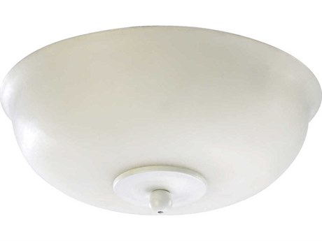 Quorum Studio White 2-Light Fan Light Kit