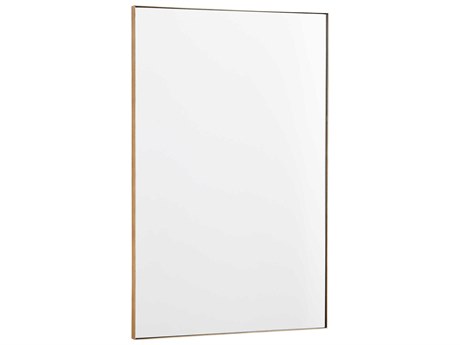 Quorum Gold Rectangular Wall Mirror