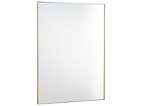 Quorum Gold Rectangular Wall Mirror
