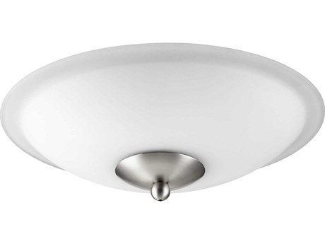 Quorum Satin Nickel / Satin Opal 2-Light Fan Light Kit