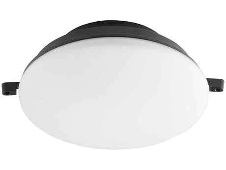 Quorum Matte Black 1-Light Fan Light Kit