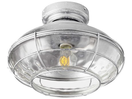 Quorum Windmill Galvanized 1-Light Fan Light Kit