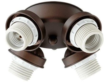 Quorum Oiled Bronze 4-Light Fan Light Kit