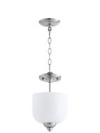 Meyda Mountain Pine 1-Light Copper Glass Mini Pendant | MY182068