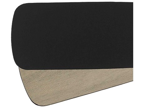 Quorum Matte Black / Weathered Gray Fan Blade (Set of 6)