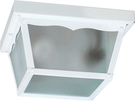 Quorum White 2 - Light Outdoor Ceiling Light