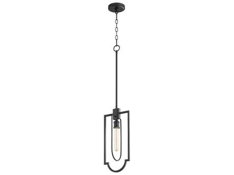 Quorum 1-Light Noir Black Mini Pendant