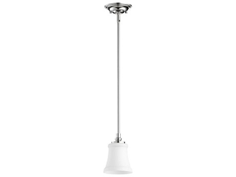 Quorum Rossington 1-Light Polished Nickel Mini Pendant