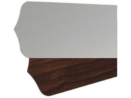 Quorum Satin Nickel / Walnut Fan Blade Set of 5