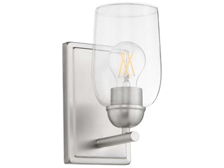 Quorum Wallinger 1-Light Satin Nickel Wall Sconce