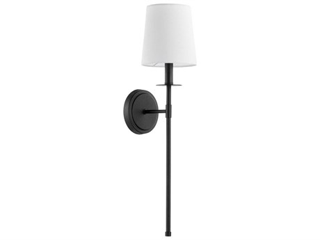 Quorum 1-Light Noir Black Wall Sconce