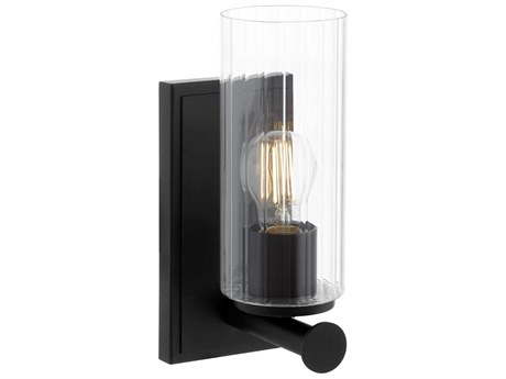 Quorum Mercier 1-Light Matte Black Wall Sconce