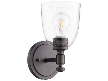 Quorum Rossington 1-Light Oiled Bronze Wall Sconce