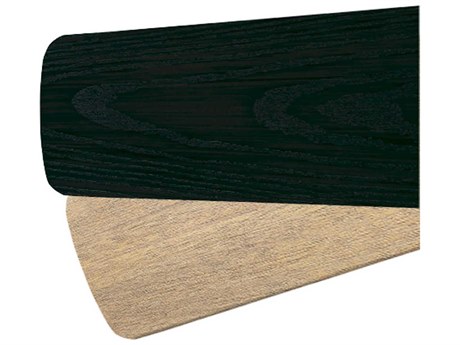 Quorum Apex Matte Black / Weathered Oak Fan Blade Set of 5