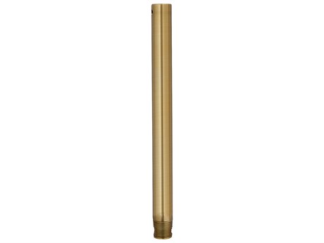 Quorum 12" Brushed Brass Downrod
