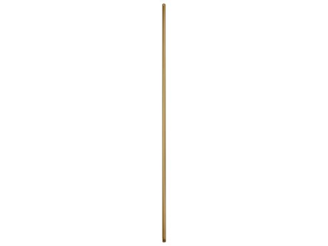 Quorum 72" Brushed Brass Downrod
