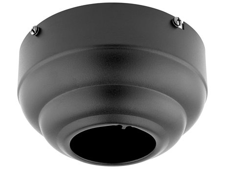 Quorum Textured Black 45 Degree Slope Ceiling Adapter