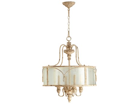 Quorum Salento 4-Light Persian White Candelabra Drum Chandelier