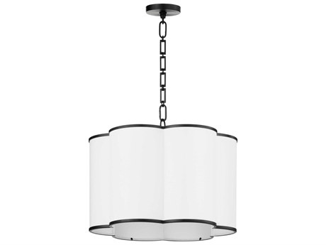 Quorum Belinder 4-Light Matte Black Pendant