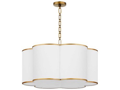 Quorum Belinder 6-Light Brass Pendant
