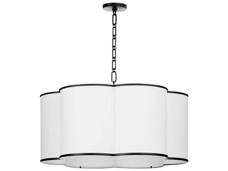 Quorum Belinder 6-Light Matte Black Pendant