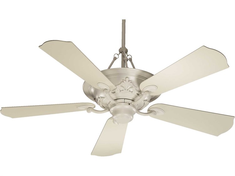 Quorum International Salon Antique White Three Light 56 Wide Quorum International Salon Antique White Three Light 56 Wide Indoor Ceiling Fan 83565 67