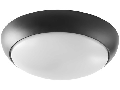Quorum Fury Matte Black 1-Light Fan Light Kit