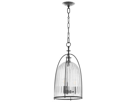 Quorum Alice 3-Light Matte Black Mini Pendant