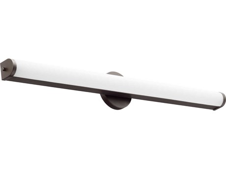 Quorum 1-Light Oiled Bronze Vanity Light