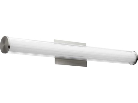 Quorum 2-Light Satin Nickel LED Vanity Light