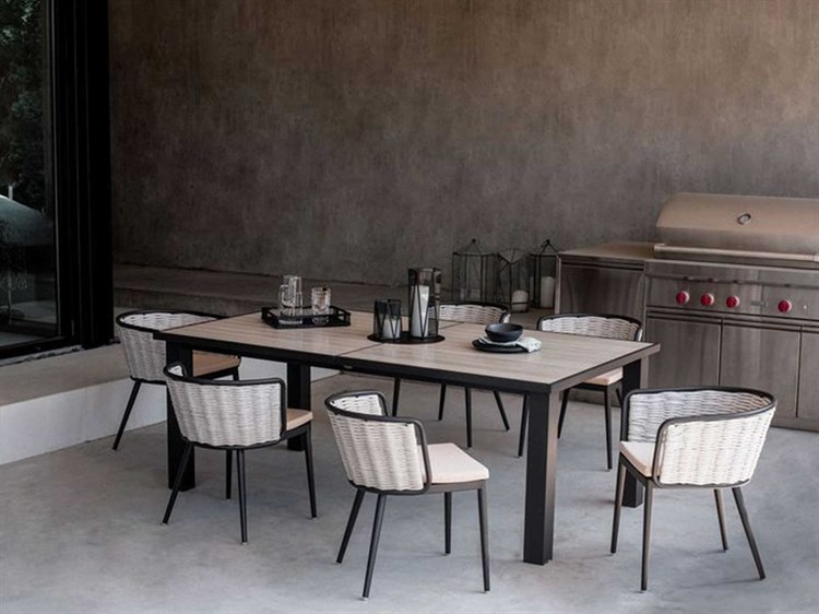 Ratana Diva Aluminum Dining Set