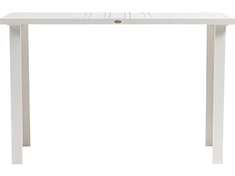 Ratana Limo Rectangular Counter Table Talc White 2