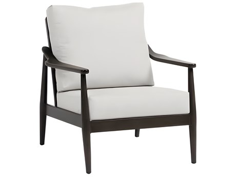 Ratana Bolano Silver Ash Grey Aluminum Cushion Lounge Chair